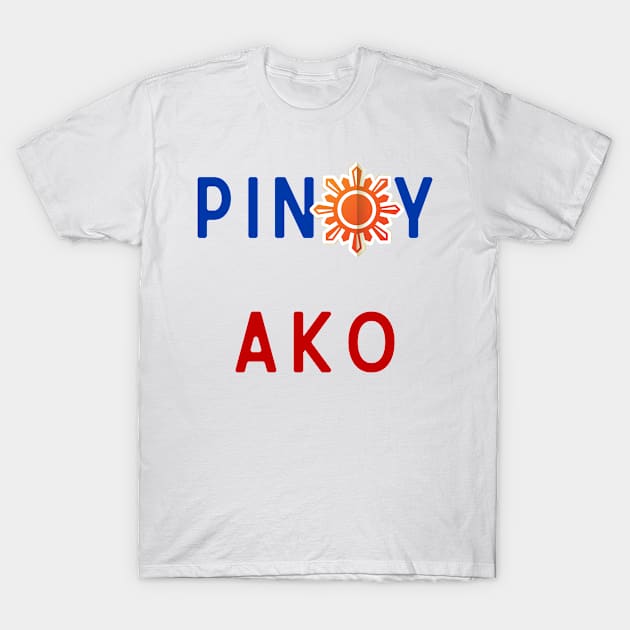 pinoy ako sun T-Shirt by CatheBelan